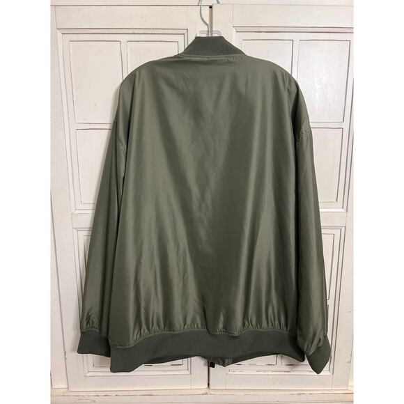 Lindbergh size 3XL army green bomber jacket water repellent - Picture 5 of 5